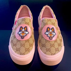 Gucci slip ons, size 7.5 women